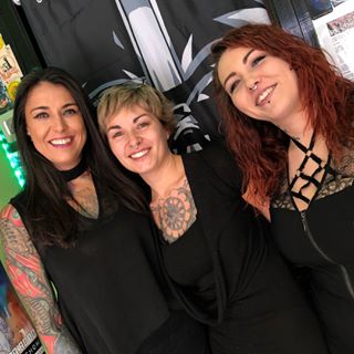 Tattoo Passion et ses drôles de dames @ashley_racana_tattoo @tony.b.tattoo @myleespike vous remercient pour cette chouette journée anniversaire ! On v...