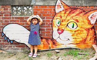 #屋頂上的貓 #cat #yolo #instagood #instalike #photooftheday#picoftheday #tagforlike  #love #cute #like #beautiful #taiwan #children #小榛果愛漂亮