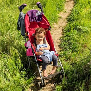 So somebody got too close to the water's edge on our hike last week... Tip for hiking with kids - always bring a change of clothes! I had an extra pai...