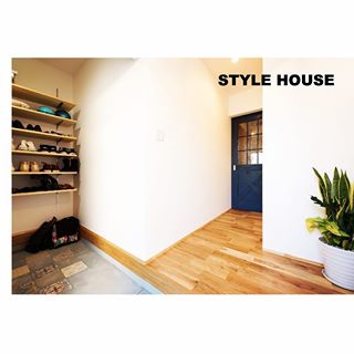 「広々とした玄関」#stylehouse  #谷上工務店 #allagi #diy #注文住宅 #家#home #house #マイホーム #インテリア #暮らし #暮らしを楽しむ #ライフスタイル #liv...