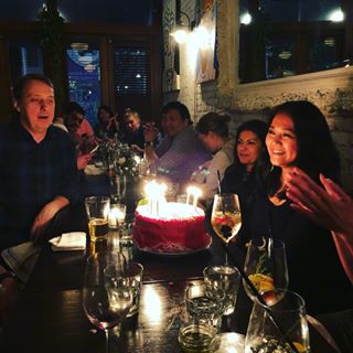 About last night!!!..Feeling so very loved ???????????? {birthdays make the perfect excuse to see your friends... and have throbbing headaches the nex...