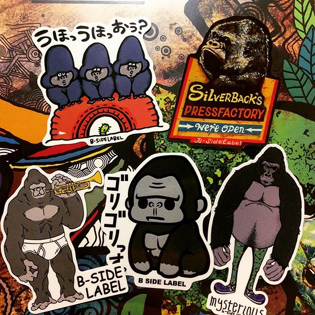 ビーサイドレーベル  ステッカー 21枚  バラ売り可 B-SIDE LABEL – ステッカーを媒体にだれもが気軽に見て楽しめる