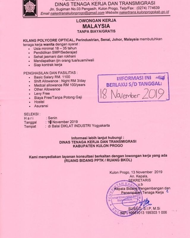 Informasi Lowongan Kerja Tanpa Biaya Tanpa Syarat - Peluang Bisnis