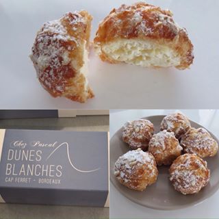 #bordeaux #bordeauxmaville #igersgironde #igersbordeaux #yummy #dunesblanches #chezpascal #choux #cream #patisserie #capferret #instagood #instafood #...