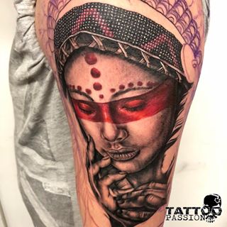 Tattoo en cours by @ashley_racana_tattoo ???? Tattoo Passion Shop???? Décorateurs de peaux à Thonon depuis 2005 : 12 ans d'expérience, ça fait toute l...