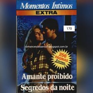 170 - Amante Proibido - Joan HohlEditora Nova Cultural - 1987Coleção Momentos Intimos Extra Duas Histórias - nº 14Tema : CotidianoCom lágrimas de dese...
