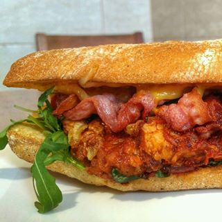 A sandwich by Don Pepe so big it didn't even fit into one picture ????????????